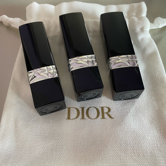 Dior lipsticks and drawstring bag - Picture 2 of 12